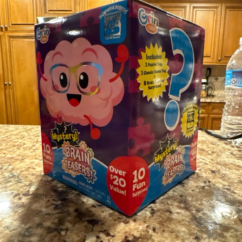 Brain Teasers Mystery Box - Multicolor